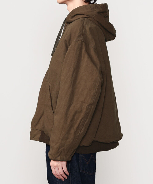 Kaptain Sunshine(キャプテン サンシャイン)の「KAPTAIN SUNSHINE | コットンヘンプ フードジャケット MEN(その他アウター・メンズ・ブラウン系その他/グレー系その他・4/3)」の12枚目の写真