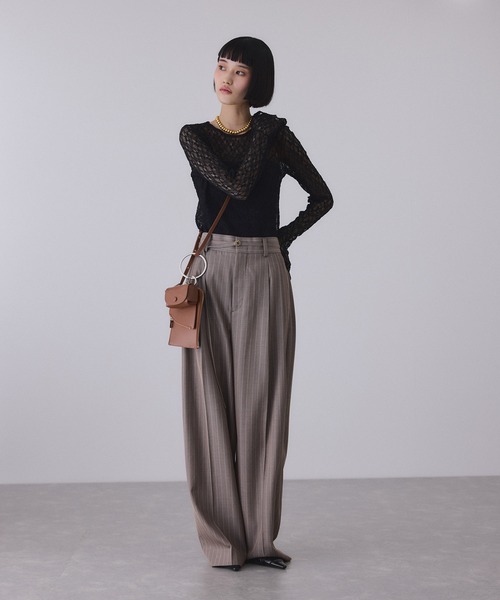 ADAM ET ROPE'（アダムエロペ）の「【WEB限定】マルチポーチ付きショルダーバッグ（ショルダーバッグ・レディース・シルバー/ブラック/ブラウン/レッド・FREE）」の16枚目の写真