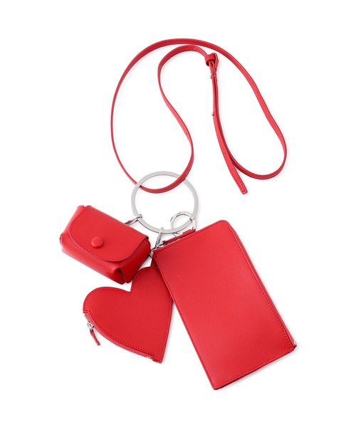 ADAM ET ROPE'（アダムエロペ）の「【WEB限定】マルチポーチ付きショルダーバッグ（ショルダーバッグ・レディース・シルバー/ブラック/ブラウン/レッド・FREE）」の20枚目の写真