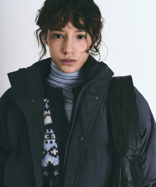 NICK&NICOLE(ニックアンドニコール)の「USEFUL OVER SHORT PADDING_BLUE GRAY(ダウンジャケット/コート・レディース・その他・FREE)」の3枚目の写真