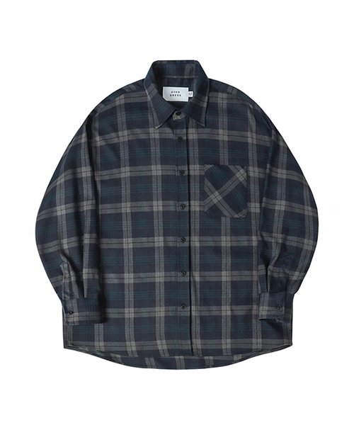 AVANDRESS(アバンドレス )の「アースティンチェックシャツネイビー(シャツ/ブラウス・レディース・その他・MEDIUM/LARGE/X-LARGE)」の1枚目の写真