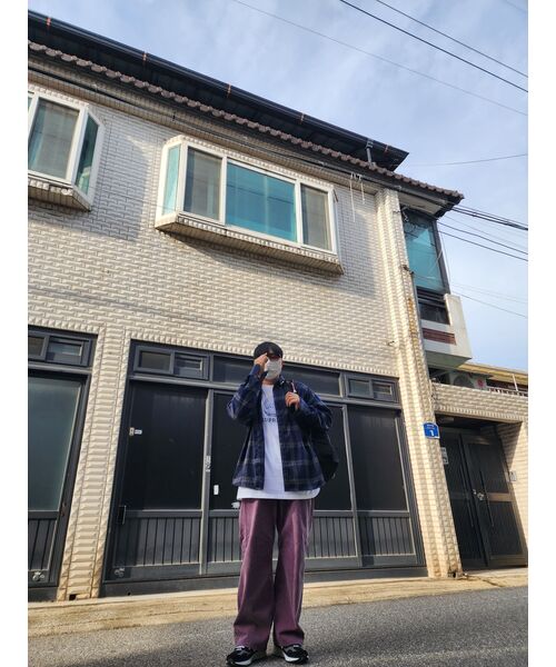 AVANDRESS(アバンドレス )の「アースティンチェックシャツネイビー(シャツ/ブラウス・レディース・その他・MEDIUM/LARGE/X-LARGE)」の6枚目の写真