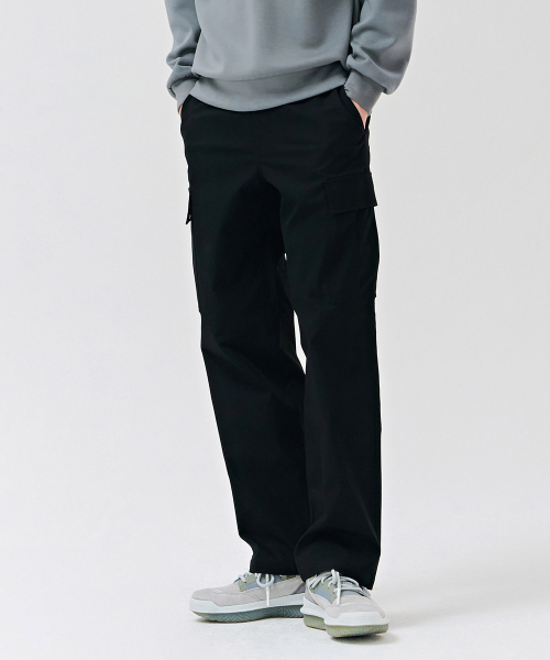 CHASECULT（チェイスカルト）の「男性ワイドカーゴパンツ-DERK2231B03（その他パンツ・メンズ・ブラック・70/76/82/86）」の2枚目の写真