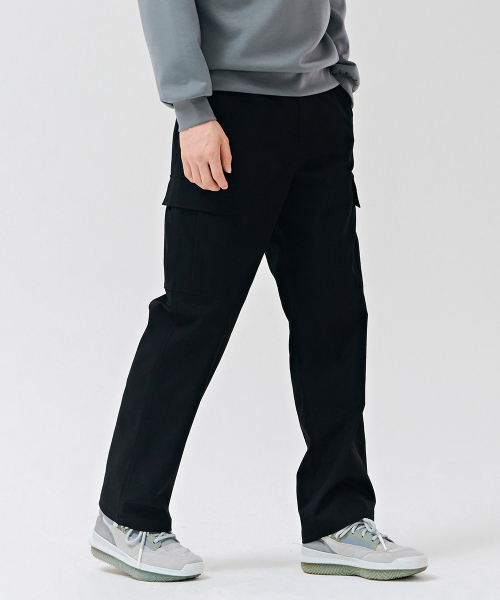 CHASECULT（チェイスカルト）の「男性ワイドカーゴパンツ-DERK2231B03（その他パンツ・メンズ・ブラック・70/76/82/86）」の3枚目の写真