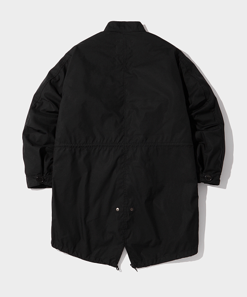 OUTSTANDING(アウトスタンディング)の「M-65 FISHTAIL PARKA_BLACK(ミリタリージャケット・メンズ・その他・SMALL/MEDIUM/LARGE)」の3枚目の写真