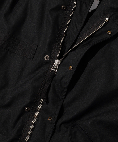 OUTSTANDING(アウトスタンディング)の「M-65 FISHTAIL PARKA_BLACK(ミリタリージャケット・メンズ・その他・SMALL/MEDIUM/LARGE)」の8枚目の写真
