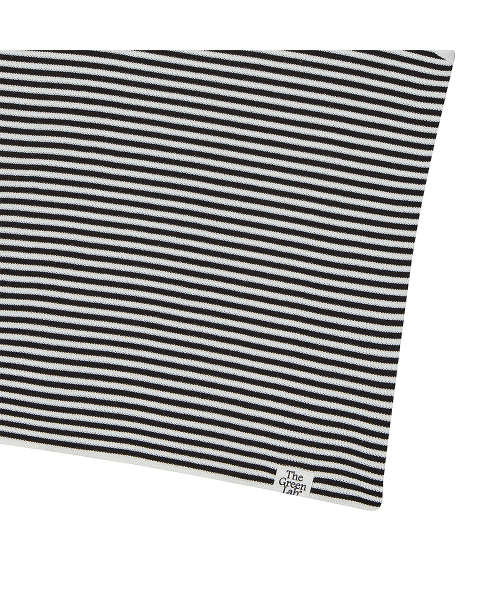 THE GREEN LAB（ザグリーンラボ）の「ストライプクロップニットスリーブレスナシトップ[ホワイト]（Tシャツ/カットソー・レディース・その他・FREE）」の6枚目の写真