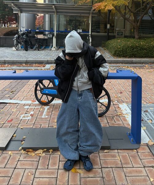 NOMANUAL(NOMANUAL)の「RAW VISION DENIM PANTS - WHITE BLUE(デニムパンツ・レディース・その他・X-SMALL/SMALL/MEDIUM/LARGE)」の22枚目の写真