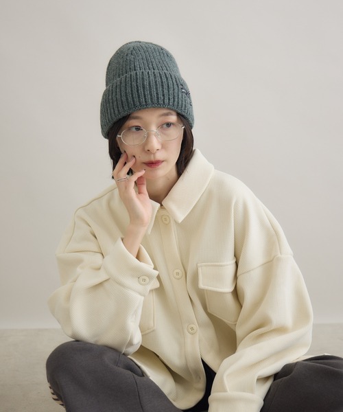 Paradise Picnic(パラダイスピクニック)の「TRANOI. ニットキャップ(ニットキャップ/ビーニー・レディース・アイボリー/ブラック/チャコールグレー・FREE)」の11枚目の写真