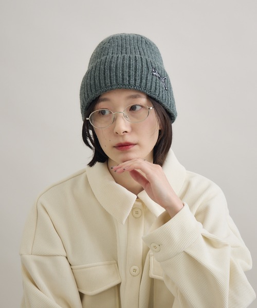Paradise Picnic(パラダイスピクニック)の「TRANOI. ニットキャップ(ニットキャップ/ビーニー・レディース・アイボリー/ブラック/チャコールグレー・FREE)」の12枚目の写真