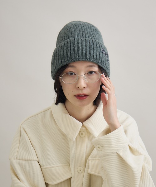 Paradise Picnic(パラダイスピクニック)の「TRANOI. ニットキャップ(ニットキャップ/ビーニー・レディース・アイボリー/ブラック/チャコールグレー・FREE)」の13枚目の写真