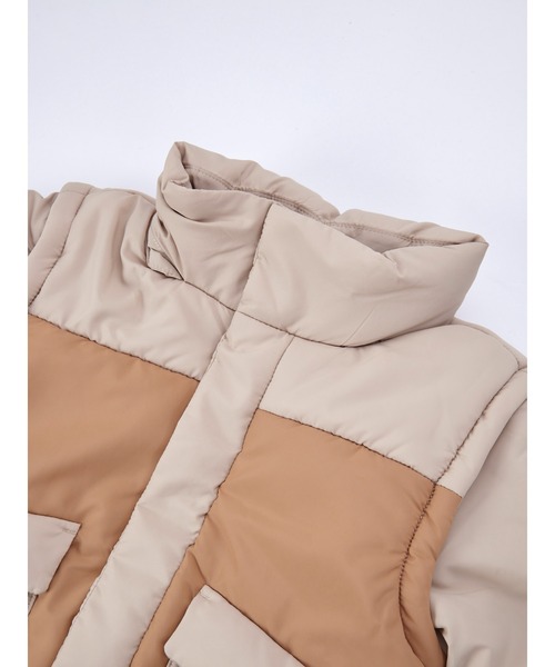 Ocean&Ground（オーシャン&グラウンド）の「Jr.2WAY BIGｼﾞｬｹｯﾄ（ブルゾン・キッズ・オリーブ/ベージュ・150/160）」の3枚目の写真