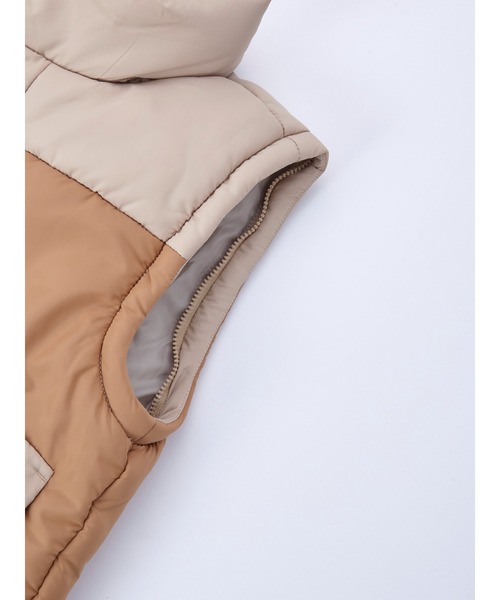 Ocean&Ground（オーシャン&グラウンド）の「Jr.2WAY BIGｼﾞｬｹｯﾄ（ブルゾン・キッズ・オリーブ/ベージュ・150/160）」の11枚目の写真