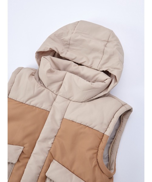 Ocean&Ground（オーシャン&グラウンド）の「Jr.2WAY BIGｼﾞｬｹｯﾄ（ブルゾン・キッズ・オリーブ/ベージュ・150/160）」の14枚目の写真