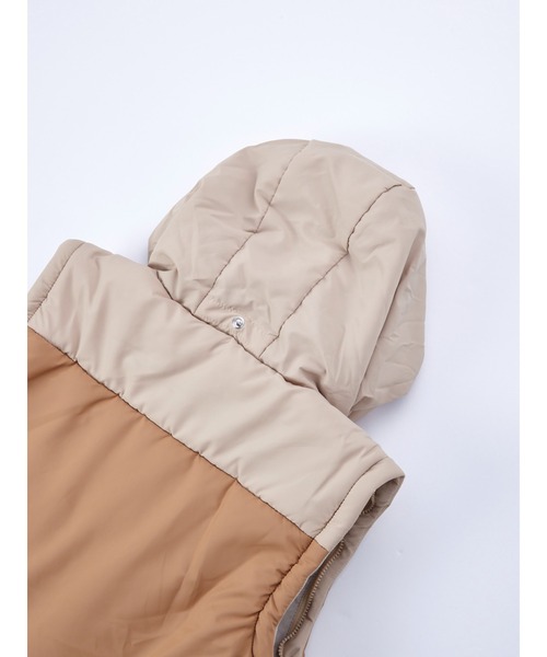 Ocean&Ground（オーシャン&グラウンド）の「Jr.2WAY BIGｼﾞｬｹｯﾄ（ブルゾン・キッズ・オリーブ/ベージュ・150/160）」の15枚目の写真
