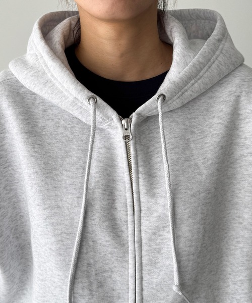 キャナルジーン　裏起毛　パーカー CANAL JEAN（キャナルジーン）の「choice_cnl オーバーサイズZIP