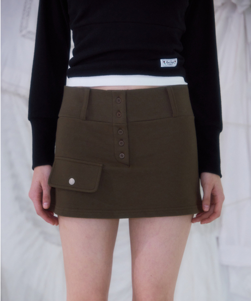 ROSEFRANTZ（ロゼフランツ）の「Pocket Mini Skirt [Khaki]（スカート・レディース・カーキ・OS）」の12枚目の写真