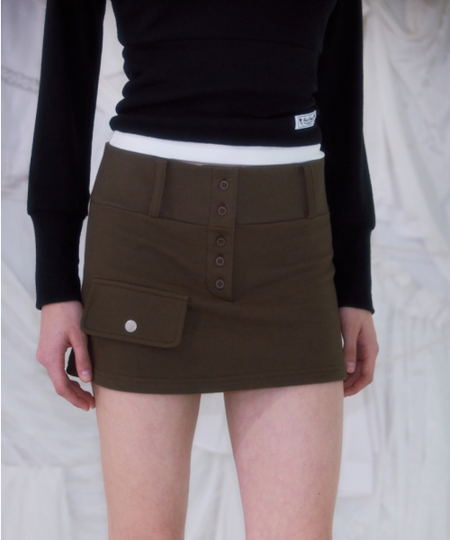 ROSEFRANTZ（ロゼフランツ）の「Pocket Mini Skirt [Khaki]（スカート・レディース・カーキ・OS）」の13枚目の写真