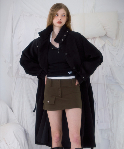 ROSEFRANTZ（ロゼフランツ）の「Pocket Mini Skirt [Khaki]（スカート・レディース・カーキ・OS）」の20枚目の写真