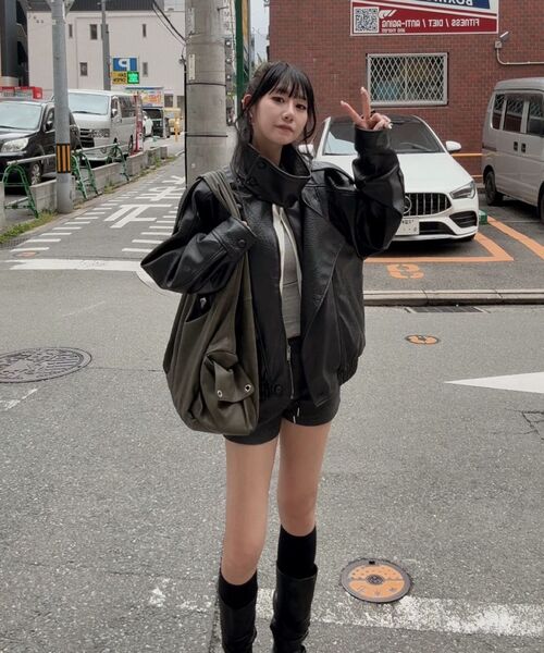 BLACKPURPLE（ブラックパープル）の「ラスクストラップスラウチド