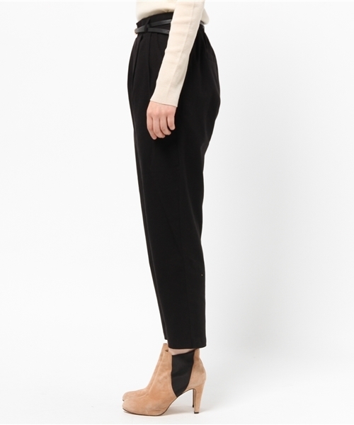 Heather(ヘザー)の「TR/PUキモウタックパンツ 710463(その他パンツ・レディース・チェック/ブラウン/ブラック・FREE)」の6枚目の写真