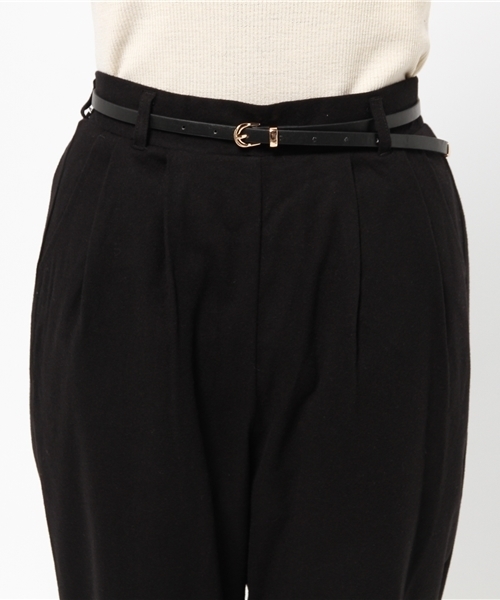 Heather(ヘザー)の「TR/PUキモウタックパンツ 710463(その他パンツ・レディース・チェック/ブラウン/ブラック・FREE)」の8枚目の写真