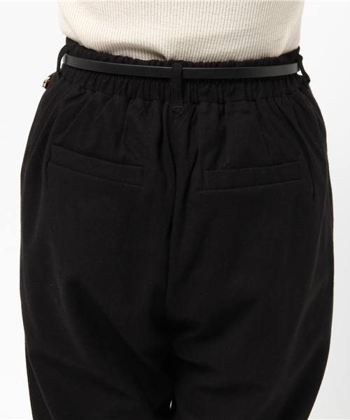 Heather(ヘザー)の「TR/PUキモウタックパンツ 710463(その他パンツ・レディース・チェック/ブラウン/ブラック・FREE)」の10枚目の写真