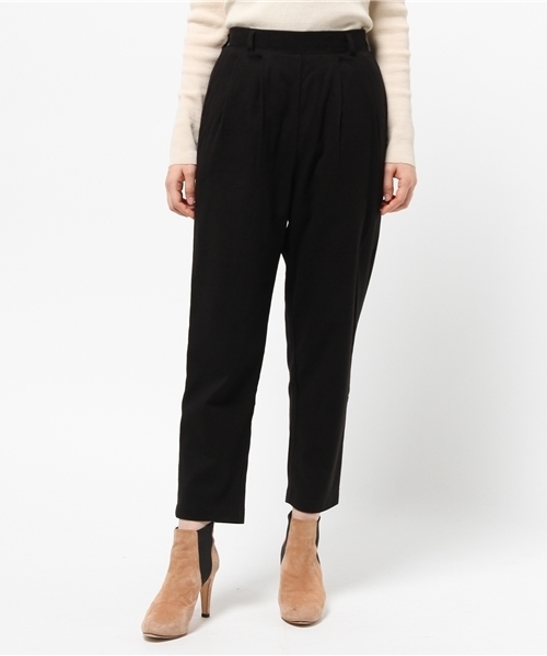 Heather(ヘザー)の「TR/PUキモウタックパンツ 710463(その他パンツ・レディース・チェック/ブラウン/ブラック・FREE)」の14枚目の写真