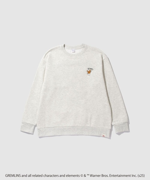 Mac-House（マックハウス）の「【Gremlins】グレムリン刺繍トレーナー（スウェット・メンズ・オートミール/ブラック・L/M/S/XL）」の14枚目の写真