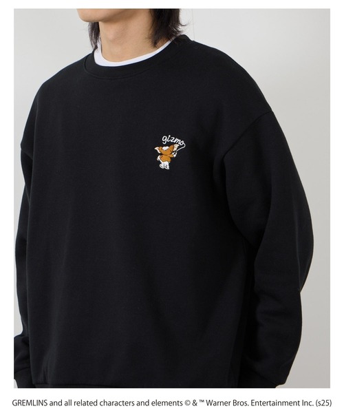 Mac-House（マックハウス）の「【Gremlins】グレムリン刺繍トレーナー（スウェット・メンズ・オートミール/ブラック・L/M/S/XL）」の20枚目の写真