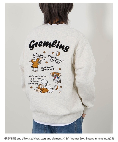 Gremlins】グレムリン刺繍トレーナー（スウェット）｜Mac-House