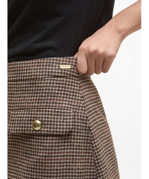 Barbour（バブアー）の「Sophia ウールミニスカート（レディース）（スカート・レディース・マルチ・10/8）」の6枚目の写真