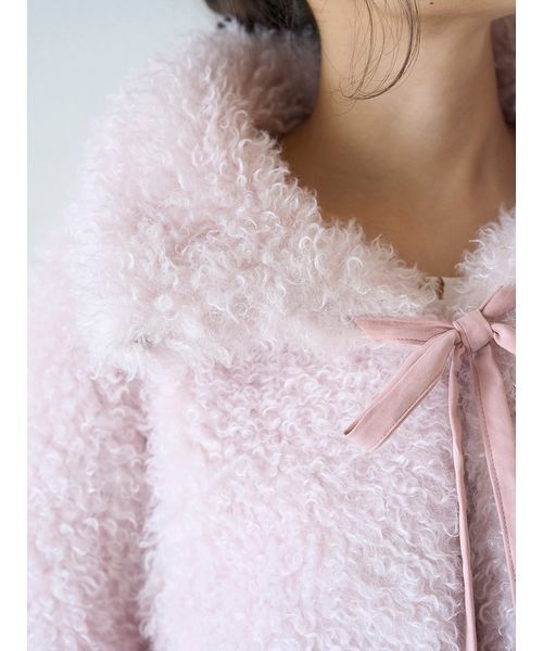 プードルボアカーディガン（ルームウェア/パジャマ）｜gelato pique