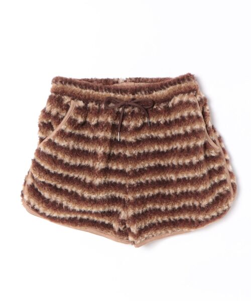 Sibra（シブラ）の「もこもこボアショートパンツ【4色展開】（その他パンツ・レディース・グレー/グリーン/ピンク/ブラウン・M）」の11枚目の写真