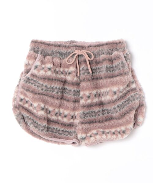 Sibra（シブラ）の「もこもこボアショートパンツ【4色展開】（その他パンツ・レディース・グレー/グリーン/ピンク/ブラウン・M）」の14枚目の写真