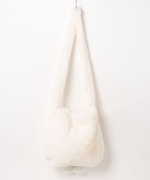 Port(ポート)の「【 Port / ポート 】 うさぎ もこもこ ショルダーバッグ #(ショルダーバッグ・レディース・ブラウン/ピンク/グリーン/ホワイト/グレー・FREE)」の6枚目の写真