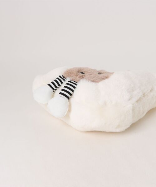 Port（ポート）の「【 Port / ポート 】 うさぎ もこもこ ショルダーバッグ #（ショルダーバッグ・レディース・ブラウン/ピンク/グリーン/ホワイト/グレー・FREE）」の7枚目の写真