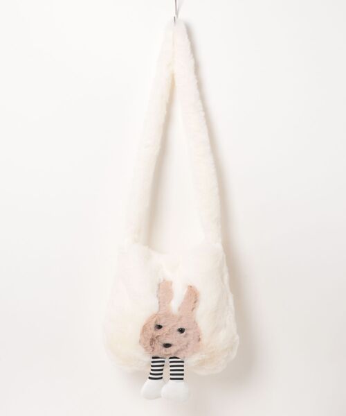 Port（ポート）の「【 Port / ポート 】 うさぎ もこもこ ショルダーバッグ #（ショルダーバッグ・レディース・ブラウン/ピンク/グリーン/ホワイト/グレー・FREE）」の12枚目の写真