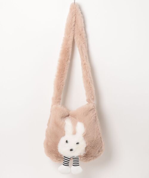 Port（ポート）の「【 Port / ポート 】 うさぎ もこもこ ショルダーバッグ #（ショルダーバッグ・レディース・ブラウン/ピンク/グリーン/ホワイト/グレー・FREE）」の14枚目の写真