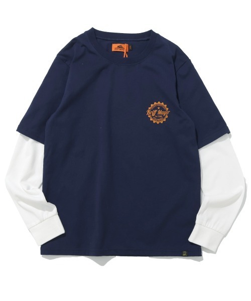 KRIFF MAYER Kid's Collection（クリフメイヤーキッズコレクション）の「【抗ピリング・接触冷感・吸汗速乾】JOIN-TEE（Tシャツ/カットソー・キッズ・ネイビー/オフホワイト/サックスブルー/オリーブ/ブラック・150/140/170/160/130/120）」の20枚目の写真