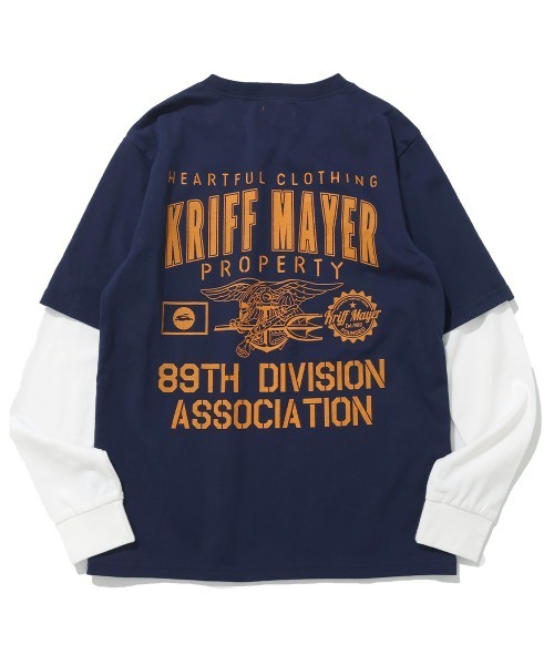 KRIFF MAYER Kid's Collection（クリフメイヤーキッズコレクション）の「【抗ピリング・接触冷感・吸汗速乾】JOIN-TEE（Tシャツ/カットソー・キッズ・ネイビー/オフホワイト/サックスブルー/オリーブ/ブラック・150/140/170/160/130/120）」の21枚目の写真
