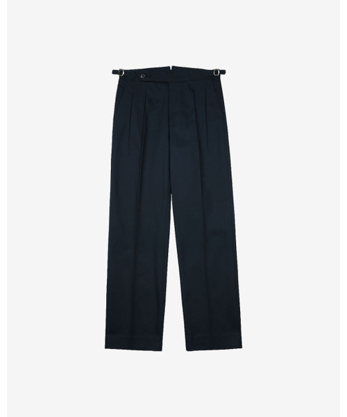 sortie(ソルティ)の「Reve Cotton Washed Trousers (Dark Navy)(その他パンツ・メンズ・その他・LARGE/MEDIUM/SMALL/X-LARGE)」の1枚目の写真