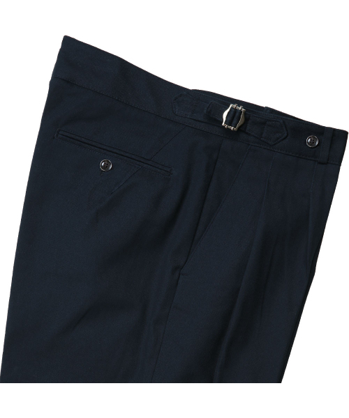 sortie(ソルティ)の「Reve Cotton Washed Trousers (Dark Navy)(その他パンツ・メンズ・その他・LARGE/MEDIUM/SMALL/X-LARGE)」の4枚目の写真