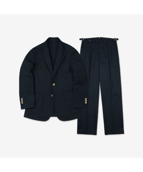 sortie(ソルティ)の「Reve Cotton Washed Trousers (Dark Navy)(その他パンツ・メンズ・その他・LARGE/MEDIUM/SMALL/X-LARGE)」の8枚目の写真