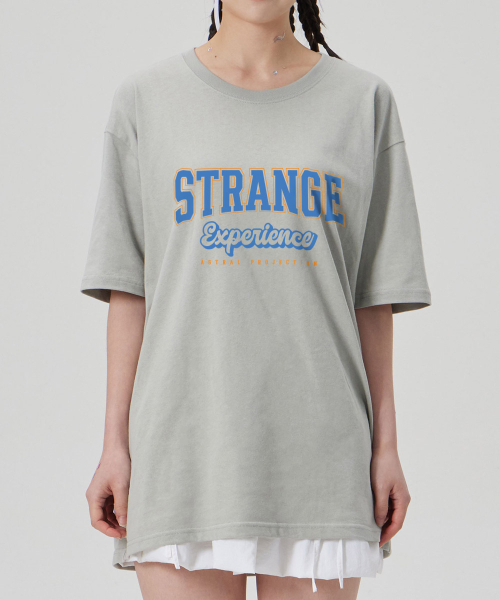 ASTRAL PROJECTION（アストラルプロジェクション）の「[ストレンジエクスペリエンス]コットンルーズフィット半袖Tシャツ_ダースティミント（Tシャツ/カットソー・メンズ・その他・MEDIUM/LARGE/X-LARGE/XX-LARGE）」の3枚目の写真
