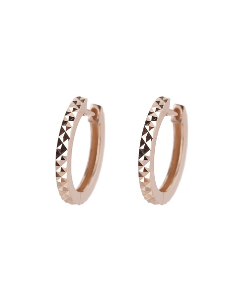 ROSETEN・ミラーカットフープピアス[M]（ピアス（両耳用））｜SIENA