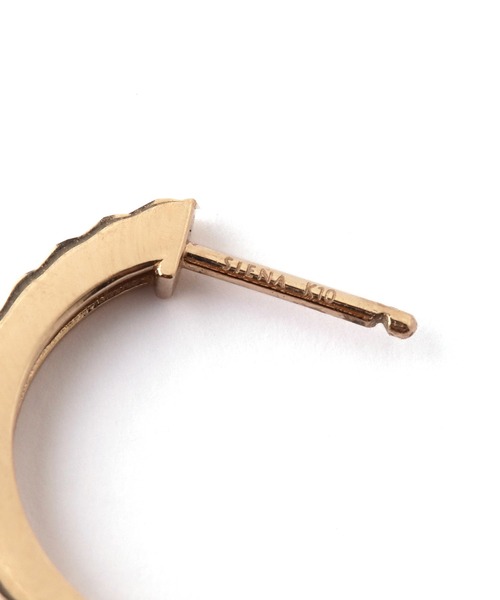 ROSETEN・ミラーカットフープピアス[M]（ピアス（両耳用））｜SIENA