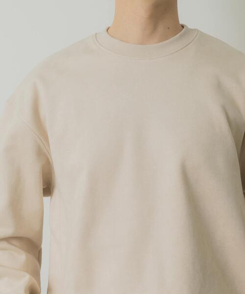 ITEMS URBANRESEARCH（アイテムズ アーバンリサーチ）の「裏フリースF.S.プルオーバー（その他トップス・メンズ・モカ/ブラック/オリーブ/ライトベージュ・MEDIUM/LARGE）」の7枚目の写真