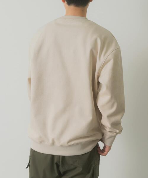 ITEMS URBANRESEARCH（アイテムズ アーバンリサーチ）の「裏フリースF.S.プルオーバー（その他トップス・メンズ・モカ/ブラック/オリーブ/ライトベージュ・MEDIUM/LARGE）」の8枚目の写真