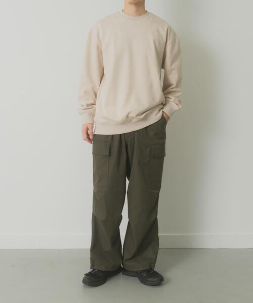 ITEMS URBANRESEARCH（アイテムズ アーバンリサーチ）の「裏フリースF.S.プルオーバー（その他トップス・メンズ・モカ/ブラック/オリーブ/ライトベージュ・MEDIUM/LARGE）」の9枚目の写真